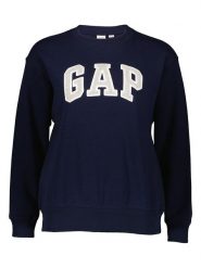 GAP Bluza w kolorze granatowym rozmiar: XXL. Niebieskie bluzy GAP, xxl, bez wzorów, bez kaptura. Za 97.05 zł.