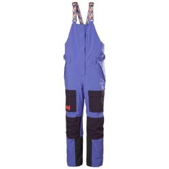 Damskie spodnie narciarskie cargo na szelkach Helly Hansen Switch. Fioletowe spodnie narciarskie Helly Hansen, bez wzorów, narciarskie. Za 1,028.50 zł.