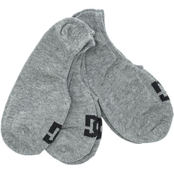 SKARPETY DC Shoes 3 PackLiner, Dla obu płci. Szare skarpetki DC Shoes, bez wzorów, z bawełny. Za 90.00 zł.