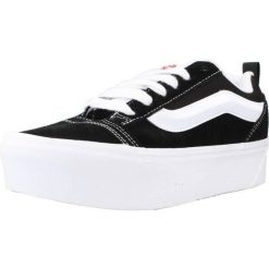 Tenisówki Vans Model Knu Stack Kolor Czarny. Czarne trampki Vans, bez wzorów, z materiału, casualowe, bez zapięcia. Za 593.00 zł.