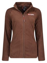 Canadian Peak Kurtka polarowa "Tugeak" w kolorze brązowym rozmiar: XL. Brązowe kurtki Canadian Peak, xl, bez wzorów, z materiału, bez kaptura. Za 70.24 zł.