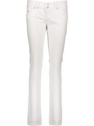 LTB Dżinsy "Molly"- Super Slim fit - w kolorze białym rozmiar: W33/L30. Białe jeansy LTB, l, z aplikacjami, klasyczne. Za 163.26 zł.