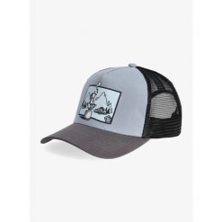 Czapka z daszkiem E9 Free-M - dust. Niebieskie czapki z daszkiem E9, bez wzorów. Za 125.99 zł.