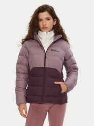 Jack Wolfskin Kurtka puchowa Ather Down A60330 Fioletowy Regular Fit. Fioletowe kurtki Jack Wolfskin, m, bez wzorów, z puchu, bez kaptura. Za 529.99 zł.