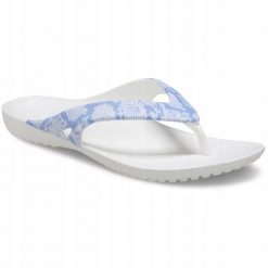 Japonki Dla Dorosłych Crocs Kadee II Flip. Białe japonki Crocs, bez wzorów, z materiału. Za 71.99 zł.
