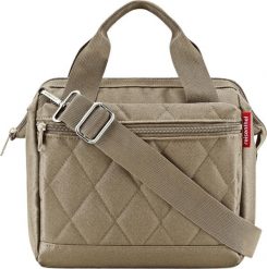Torba Allrounder Cross pikowana ciemnobeżowa. Brązowe torby podróżne Reisenthel, bez wzorów, pikowane. Za 219.00 zł.
