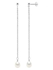 Pearl Addict Srebrne kolczyki-wkrętki z perłami rozmiar: onesize. Białe kolczyki Pearl Addict, z perłą, srebrne. Za 173.99 zł.