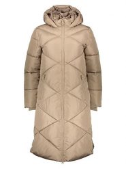 JDY Płaszcz zimowy "Vista" wkolorze jasnobrązowym rozmiar: L. Brązowe płaszcze JDY, na zimę, l, bez wzorów, z puchu, bez kaptura. Za 189.74 zł.