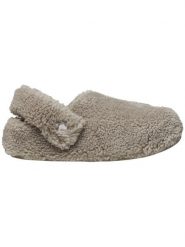 Kapcie Crocs Classic Cozzzy Slipper Dorośli. Brązowe kapcie Crocs, bez wzorów, z futra. Za 258.60 zł.
