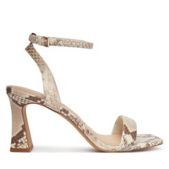 Sandały Aldo. Sandały Aldo, bez wzorów, bez obcasa, na słupku, bez zapięcia. Za 379.99 zł.