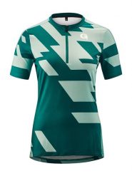 Gonso Koszulka kolarska "Basagno" w kolorze zielonym rozmiar: 36. Zielone t-shirty sportowe Gonso, bez wzorów, z materiału, bez ramiączek, rowerowe. Za 122.09 zł.