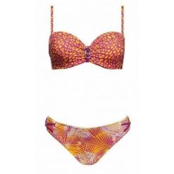 Strój kąpielowy damski dwuczęściowy kostium plażę basen Self Paradise. Brązowe bikini SELF HEAT, bez wzorów, sportowe. Za 170.39 zł.