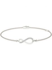 Diamant Vendôme Złota bransoletka z diamentami rozmiar: onesize. Szare bransoletki Diamant Vendôme, z diamentem, złote. Za 956.99 zł.