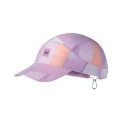 Czapka Buff Speed Shane Lilac Sand. Czerwone czapki z daszkiem Buff, bez wzorów, z materiału, retro. Za 165.90 zł.