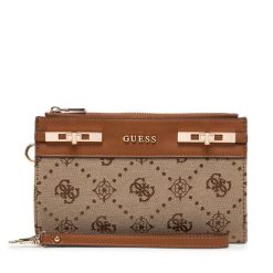 Portfel Guess. Brązowe portfele Guess, z aplikacjami. Za 299.99 zł.
