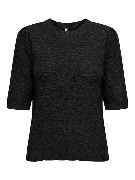 ONLY Sweter w kolorze czarnym rozmiar: S. Czarne swetry ONLY, s, bez wzorów, bez ramiączek. Za 109.52 zł.
