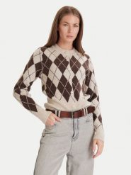 Vero Moda Kardigan Halo 10342792 Brązowy Regular Fit. Brązowe swetry Vero Moda, m, bez wzorów, z syntetyku, bez ramiączek. Za 199.99 zł.