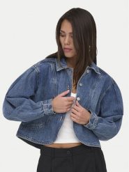 ONLY Kurtka jeansowa Amber 15377783 Niebieski Regular Fit. Niebieskie kurtki ONLY, m, bez wzorów, z bawełny, bez kaptura. Za 229.99 zł.