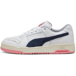 Buty sportowe Puma Slipstream Lo. Białe buty sportowe lifestyle Puma, bez wzorów, ze skóry, sportowe, bez zapięcia. W wyprzedaży za 290.00 zł.