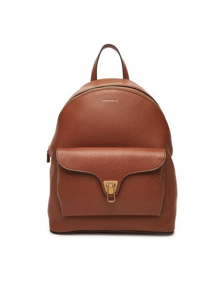 Coccinelle Plecak TFK Coccinelle Beat Grneratio E1 TFK 14 02 01 Brązowy. Brązowe plecaki Coccinelle, bez wzorów, ze skóry, bez dodatków. Za 1,239.00 zł.