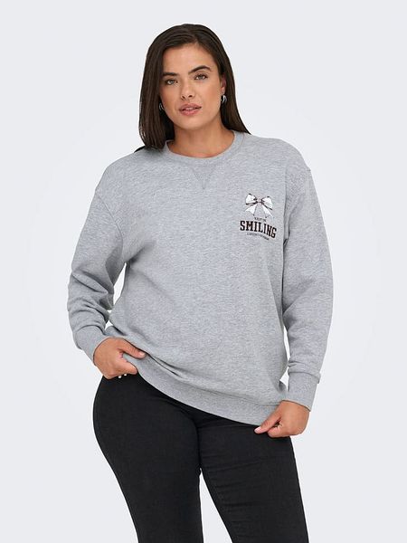 ONLY Bluza w kolorze szarym rozmiar: 46/48. Szare bluzy ONLY, bez wzorów, bez kaptura. Za 113.90 zł.