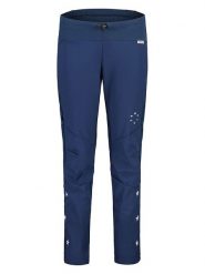 Maloja Spodnie softshellowe "NaninaM." w kolorze granatowym rozmiar: S. Niebieskie spodnie dresowe Maloja, bez wzorów. Za 257.92 zł.