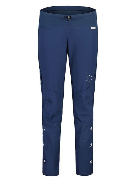 Maloja Spodnie softshellowe "NaninaM." w kolorze granatowym rozmiar: XS. Niebieskie spodnie dresowe Maloja, bez wzorów, outdoorowe. Za 242.13 zł.