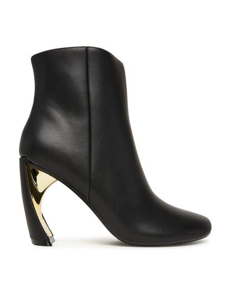 United Nude Botki Zuma Bootie Hi 1095256216 Czarny. Czarne botki United Nude, bez wzorów, ze skóry, bez obcasa, na słupku, bez zapięcia. Za 1,449.00 zł.