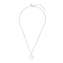 Purelei Purelei Naszyjnik World Map Naszyjniki 1 ct Szary Damski. Szare naszyjniki Purelei, z materiału, pozłacane. Za 143.49 zł.