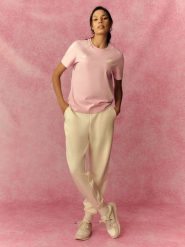 4F Spodnie dresowe joggery damskie - kremowe XL. Brązowe spodnie dresowe 4f, bez wzorów, z dresówki. Za 149.99 zł.