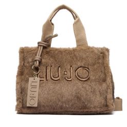 Torebka Liu Jo. Brązowe shopper bag Liu Jo, bez wzorów, bez dodatków. Za 469.99 zł.