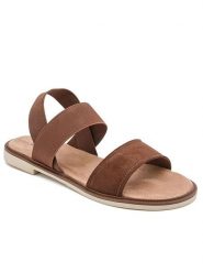 Sixth Sens Sandały w kolorze jasnobrązowym rozmiar: 36. Brązowe sandały Sixth Sens, bez wzorów, klasyczne, z otwartym noskiem, bez obcasa, bez zapięcia. Za 100.99 zł.