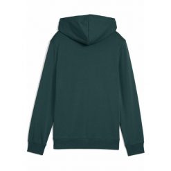 Młodzieżowa bluza z kapturem ESS z logo No. 1 PUMA Dark Myrtle Green. Zielona bluzy Puma, m, bez wzorów, z dżerseju, młodzieżowe, bez ramiączek, z kapturem. Za 154.99 zł.