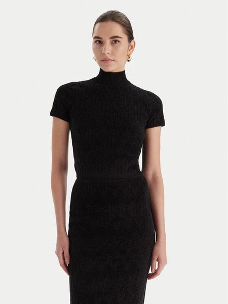 Marciano Guess Sweter 5BGR05 5661Z Czarny Regular Fit. Czarne swetry Marciano Guess, xxl, z aplikacjami, z syntetyku, bez ramiączek. Za 289.99 zł.