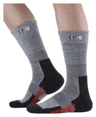 Skarpetki Monnet Jarrette Comfort. Szare skarpetki MONNET, bez wzorów, z wełny. Za 117.00 zł.