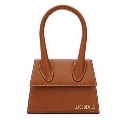 Torebka JACQUEMUS. Brązowe torebki klasyczne JACQUEMUS, bez wzorów, klasyczne, bez dodatków. Za 2,719.00 zł.