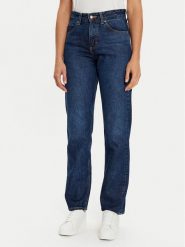 Lee Jeansy Rider Classic 112346335 Granatowy Straight Fit. Niebieskie jeansy Lee, bez wzorów, z bawełny. Za 209.99 zł.