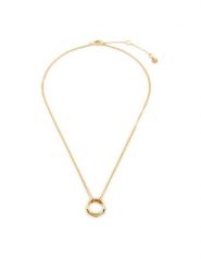 Tory Burch Naszyjnik Miller Stud Circle Pendant 160172 Złoty. Żółte naszyjniki Tory Burch, z tworzywa sztucznego, metalowe. Za 809.99 zł.