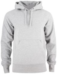 Clique Bluza z kapturem Helix z mieszanki bawełny – grey melange. Szare bluzy CLIQUE, s, bez wzorów, z bawełny, z kapturem. Za 307.40 zł.