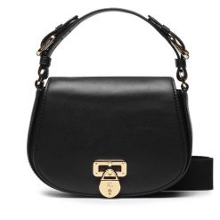 Torebka LAUREN RALPH LAUREN. Czarne listonoszki Lauren Ralph Lauren, bez wzorów, klasyczne, bez dodatków. Za 1,029.00 zł.