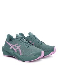 Asics Buty do biegania Novablast 6 1012C008 Zielony. Zielone buty do biegania ASICS, bez wzorów, z meshu, bez zapięcia, do biegania. Za 709.99 zł.