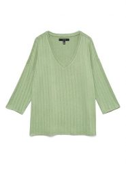 Vero Moda Sweter w kolorze zielonym rozmiar: L. Zielone swetry Vero Moda, l, bez wzorów, bez ramiączek. Za 56.79 zł.