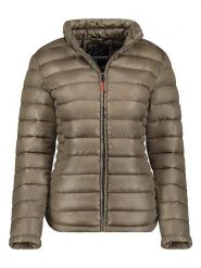 Geographical Norway Kurtka pikowana "Annecy" w kolorze oliwkowym rozmiar: M. Brązowe kurtki Geographical Norway, m, bez wzorów, bez kaptura. Za 120.93 zł.