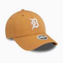 Czapka z daszkiem New Era League Essential 9Forty Detroit Tigers. Brązowe czapki z daszkiem New Era, bez wzorów. Za 109.99 zł.