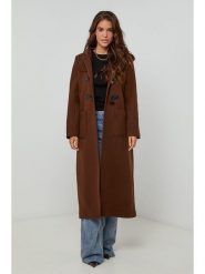 L'armoire de Suzette Płaszcz przejściowy w kolorze brązowym rozmiar: 36. Brązowe płaszcze L'armoire de Suzette, l, bez wzorów, klasyczne, bez kaptura. Za 152.99 zł.