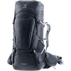 Plecak trekkingowy Deuter Aircontact Pro 75+10. Czarne plecaki Deuter, bez wzorów, bez dodatków. Za 1,854.15 zł.