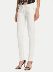 Versace Jeans Couture Jeansy 78HAB5K1 Biały Skinny Fit. Białe jeansy Versace Jeans Couture, bez wzorów, z bawełny. Za 639.99 zł.