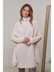 Joséfine Golf "Ness" w kolorze beżowym rozmiar: M. Brązowe swetry Joséfine, m, bez wzorów, bez ramiączek. Za 156.45 zł.