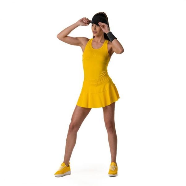 Falda Drop Shot Sol. Żółte spódnice drop shot, s, bez wzorów, sportowe, sportowe. W wyprzedaży za 180.80 zł.