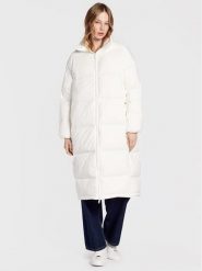 Calvin Klein Płaszcz zimowy Seamless Lofty K20K204691 Écru Regular Fit. Płaszcze Calvin Klein, na zimę, s, bez wzorów, z syntetyku, bez kaptura. Za 1,349.00 zł.
